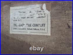 VINTAGE 1923 Magnavox AC2 ANTIQUE OLD RADIO Audio Amplifier or parts Or Repair