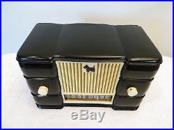 VINTAGE 1930s ANTIQUE REMLER BAKELITE OLD SCOTTY SCOTTISH TERRIER DOG RADIO
