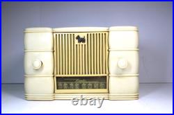 VINTAGE 1930s ANTIQUE REMLER BAKELITE OLD SCOTTY SCOTTISH TERRIER DOG RADIO