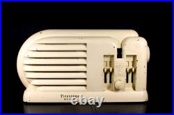 VINTAGE 1930s FIRESTONE AIR CHIEF OLD ULTRA STREAMLINED DECO BAKELITE RADIO