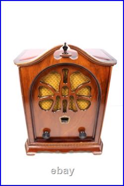 VINTAGE 1930s OLD DEPRESSION ERA MINIATURE SHERATON EMERSON RESTORED RADIO VINTAGE 1930s OLD DEPRESSION ERA MINIATURE SHERATON EMERSON RESTORED RADIO