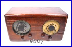 VINTAGE 1930s OLD WILCOX GAY MID CENTURY ART DECO DEPRESSION ERA ANTIQUE RADIO