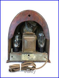 Vintage 1931 Old Antique Jackson Bell Peter Pan Motif Depression Era Tube Radio