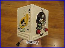 Vintage 1933 Emerson Walt Disney Mickey Mouse Old Antique Depression Era Radio