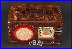 Vintage 1939 Motorola Catalin Bakelite Art Deco Radio-model 50 Xc4-estate Find