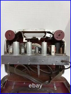 VINTAGE 1940'S MOTOROLA PORTABLE TUBE RADIO MODEL # 69Lll