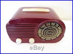 VINTAGE 1940s FADA ANTIQUE ART DECO GEM MINT RARE COLOR OLD MID CENTURY RADIO