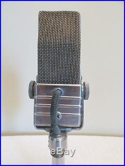 VINTAGE 1940s OLD ELECTRO VOICE PHILCO MODEL V1 CLASSIC RADIO RIBBON MICROPHONE