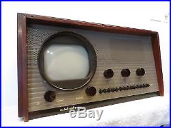 VINTAGE 1940s OLD HALLICRAFTERS CHANNEL 1 MID CENTURY CLASSIC ANTIQUE TELEVISION