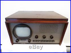 VINTAGE 1940s OLD HALLICRAFTERS CHANNEL 1 MID CENTURY CLASSIC ANTIQUE TELEVISION