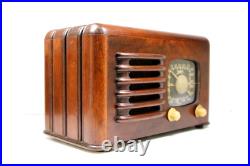 VINTAGE 1940s VER NICE OLD ANTIQUE ART DECO ZENITH TOASTER STYLE WOOD RADIO VINTAGE 1940s VER NICE OLD ANTIQUE ART DECO ZENITH TOASTER STYLE WOOD RADIO