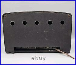 VINTAGE 1948 Emerson 5-Tube AM Radio Model 594A (Brown) Working