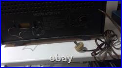 VINTAGE 1950S RCA VICTOR BROADCAST RECEIVER Tube RADIO MODEL 67QR53W WORKING