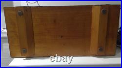 VINTAGE 1950S RCA VICTOR BROADCAST RECEIVER Tube RADIO MODEL 67QR53W WORKING