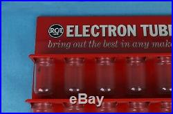 VINTAGE 1950's RCA TV RADIO ELCTRON TUBE ADVERTISING STORE DISPLAY SIGN MINT
