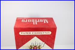 VINTAGE 1950s ANTIQUE ICONIC 13.5 INCHES TALL OLD MARLBORO CIGARETTE TUBE RADIO
