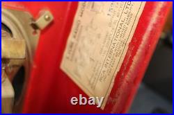 VINTAGE 1950s ANTIQUE ICONIC 13.5 INCHES TALL OLD MARLBORO CIGARETTE TUBE RADIO