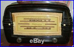 VINTAGE 1950s AWA Radiola Brown Bakelite Valve Tube Radio