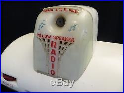 VINTAGE 1950s DAHLBERG COIN OP MID CENTURY OLD ANTIQUE BAKELITE TUBE RADIO