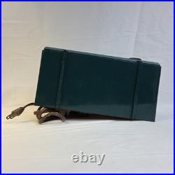 VINTAGE 1953 Motorola Alarm Clock Radio MODEL ML 53C Bakelite Green