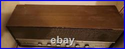 VINTAGE 1960s TUBE HIFI AM FM RADIO STEREO AUDIOPHILE SOUNDS GREAT VACUUM