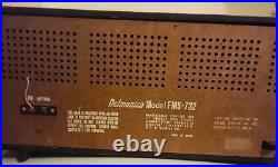 VINTAGE 1960s TUBE HIFI AM FM RADIO STEREO AUDIOPHILE SOUNDS GREAT VACUUM