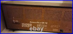 VINTAGE 1960s TUBE HIFI AM FM RADIO STEREO AUDIOPHILE SOUNDS GREAT VACUUM