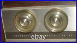 VINTAGE 1960s ZENITH MODEL MJ1035-1 LONG DISTANCE STEREO AM FM RADIO with SPEAKER