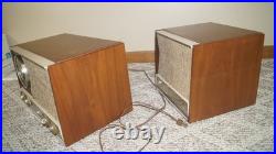 VINTAGE 1960s ZENITH MODEL MJ1035-1 LONG DISTANCE STEREO AM FM RADIO with SPEAKER