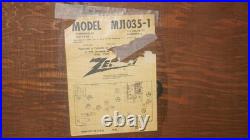 VINTAGE 1960s ZENITH MODEL MJ1035-1 LONG DISTANCE STEREO AM FM RADIO with SPEAKER
