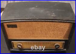 VINTAGE 1961 ZENITH AM/FM TUBE RADIO G730Y With PHONO IMPUT! TESTED/WORKING
