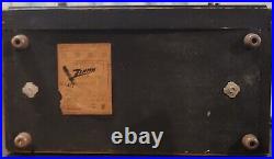 VINTAGE 1961 ZENITH AM/FM TUBE RADIO G730Y With PHONO IMPUT! TESTED/WORKING