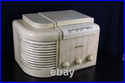 VINTAGE 30s JOHN VASSOS RCA VICTOR ART DECO MACHINE AGE OLD TUBE BAKELITE RADIO