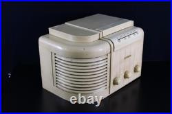 VINTAGE 30s JOHN VASSOS RCA VICTOR ART DECO MACHINE AGE OLD TUBE BAKELITE RADIO VINTAGE 30s JOHN VASSOS RCA VICTOR ART DECO MACHINE AGE OLD TUBE BAKELITE RADIO