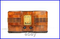 VINTAGE 30s OLD ANTIQUE UNIQUE ORIGINAL EMERSON INGRAHAM CABINET ART DECO RADIO