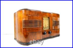 VINTAGE 30s OLD ANTIQUE UNIQUE ORIGINAL EMERSON INGRAHAM CABINET ART DECO RADIO