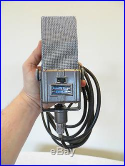 VINTAGE 40s OLD ELECTRO VOICE MODEL V2 CLASSIC ANTIQUE RADIO RIBBON MICROPHONE