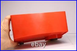 VINTAGE 50, s MOTOROLA RED DRAGSTER 5T22W BAKELITE MACHINE AGE TUBE ANTIQUE RADIO