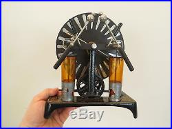 Vintage Antique Womella Pre Marconi Radio Era Wimshurst Electrostatic Machine