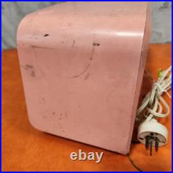 VINTAGE Astor Swan Dial VALVE TUBE MANTLE PINK RADIO 1960s AM WORKING VINTAGE Astor Swan Dial VALVE TUBE MANTLE PINK RADIO 1960s AM WORKING