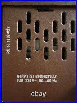 VINTAGE BLAUPUNKT VERONA 20103 German TUBE RADIO WORKS! Hi-Fi MCM FM/AM/SW