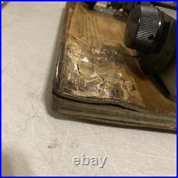 VINTAGE BREADBOARD TRANSMITTER Homemade Ham Radio Tube Meter Dial SEE PHOTOS