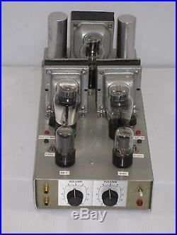 Vintage Custom Homebrew Hifi Type #45 Radio Triode Stereo Tube Amp Amplifier