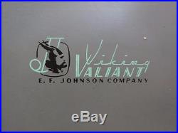VINTAGE E. F. JOHNSON VIKING VALIANT HAM TRANSMITTER TUBE RADIO PARTS