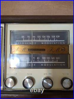 VINTAGE Electro home Am/FM Tube Radio Early 1960's Made in the USA