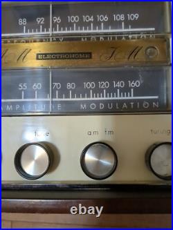 VINTAGE Electro home Am/FM Tube Radio Early 1960's Made in the USA