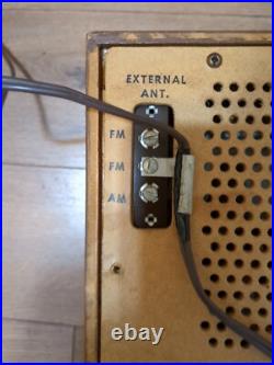 VINTAGE Electro home Am/FM Tube Radio Early 1960's Made in the USA