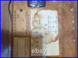 VINTAGE Electro home Am/FM Tube Radio Early 1960's Made in the USA