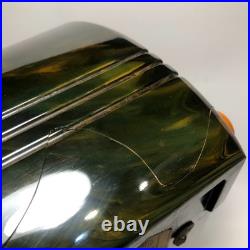 VINTAGE FADA 252 TEMPLE CATALIN TUBE RADIO GREEN SWIRL (Case Has Crack) VINTAGE FADA 252 TEMPLE CATALIN TUBE RADIO GREEN SWIRL (Case Has Crack)