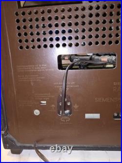 VINTAGE GERMAN SIEMENS SCHATULLE H52 tube radio (For REPAIR) VINTAGE GERMAN SIEMENS SCHATULLE H52 tube radio (For REPAIR)